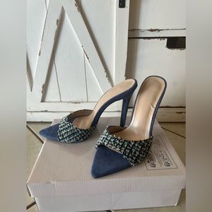Tweed Stiletto Heels